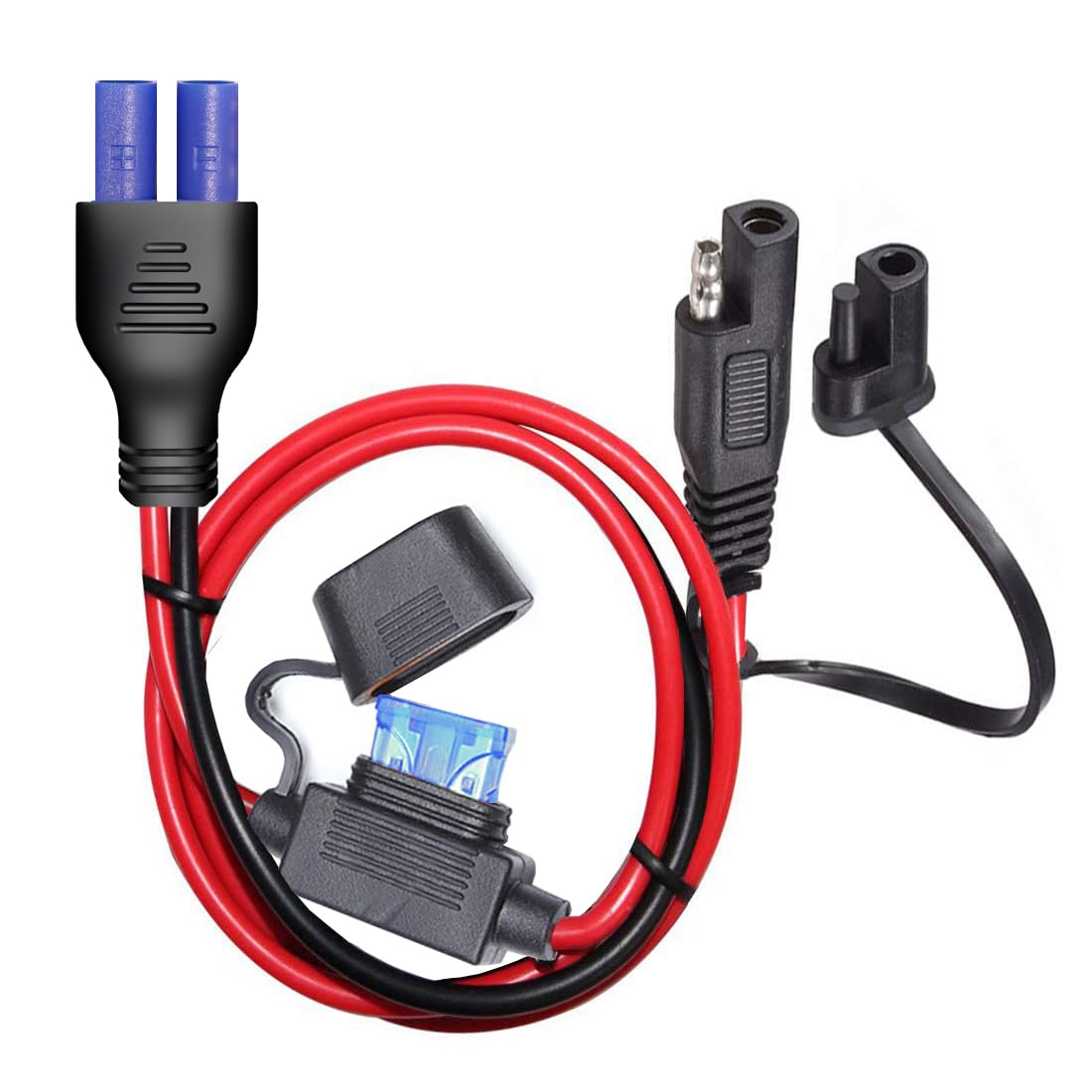 Amazon.com: YETOR 10AWG SAE to EC5 Connector Extension Cable,with